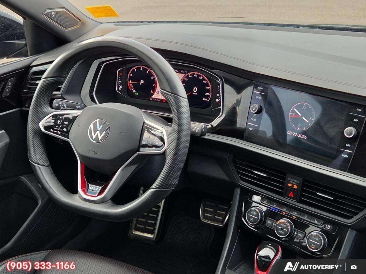 2024 Volkswagen Jetta Autobahn Apple CarPlay & Android Auto • Power Sunroof • Leather Seating • Heated & Cooled Seats • Built-In Navigation Sys Photo