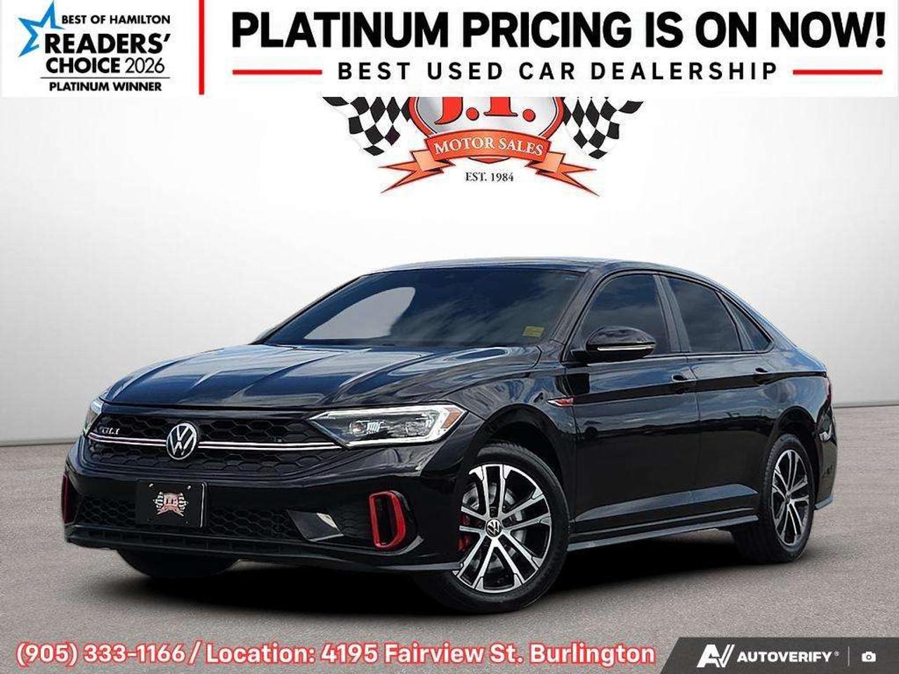 2024 Volkswagen Jetta Autobahn Apple CarPlay & Android Auto • Power Sunroof • Leather Seating • Heated & Cooled Seats • Built-In Navigation Sys Photo