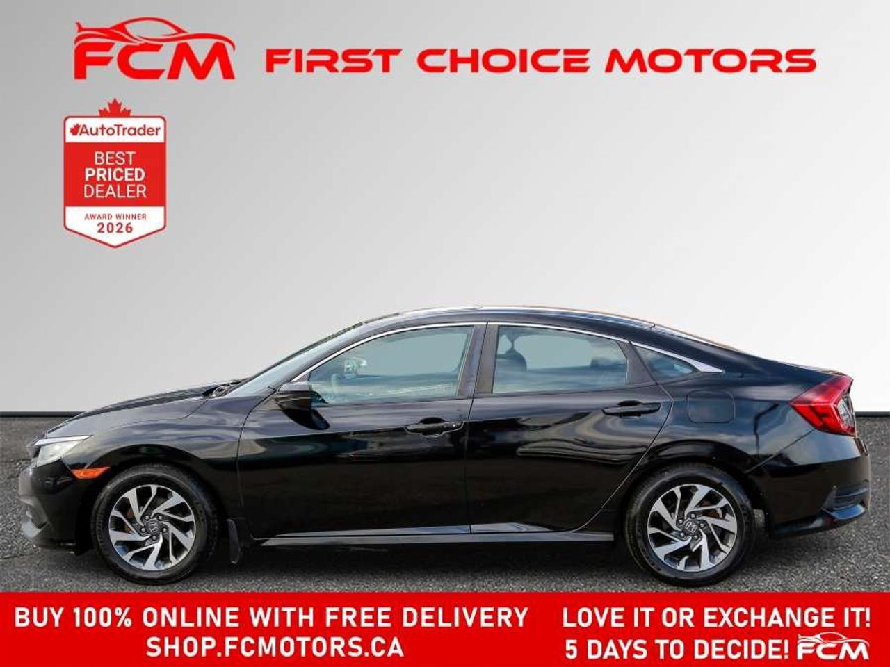 2016 Honda Civic EX   FULLY CERTIFIED WITH WARRANTY Photo
