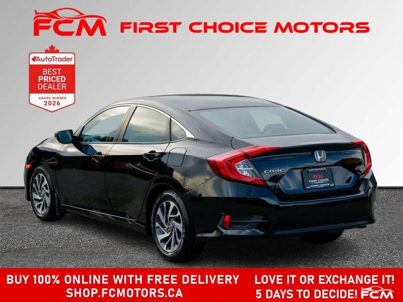 2016 Honda Civic EX   FULLY CERTIFIED WITH WARRANTY Photo