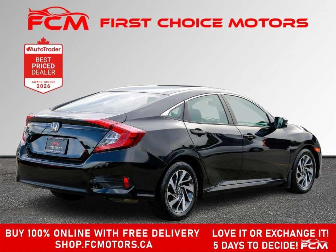 2016 Honda Civic EX   FULLY CERTIFIED WITH WARRANTY Photo