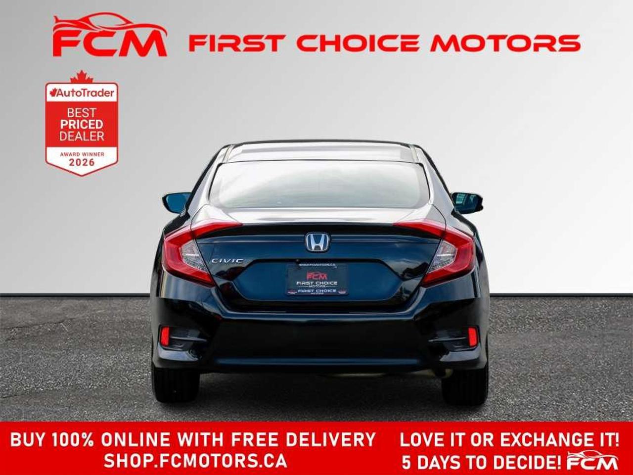 2016 Honda Civic EX   FULLY CERTIFIED WITH WARRANTY Photo