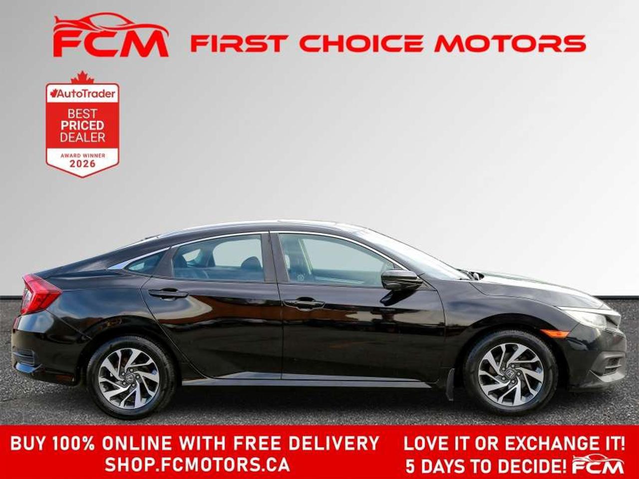 2016 Honda Civic EX   FULLY CERTIFIED WITH WARRANTY Photo