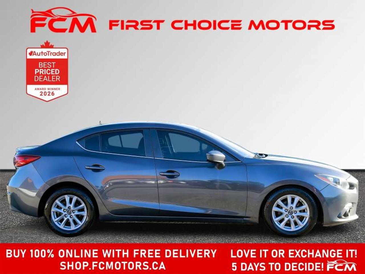 2015 Mazda 3 GS SKYACTIV   FULLY CERTIFIED WITH WARRANTY Photo