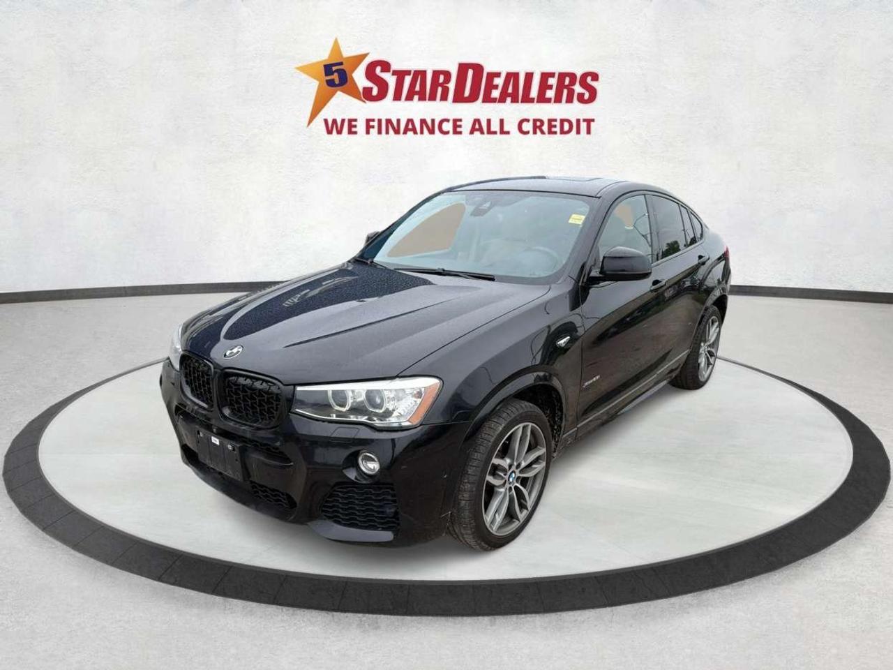 2017 BMW X4 xDrive AWD NAV LEATHER PREMIUM PACKAGE WE FINANCE! Photo