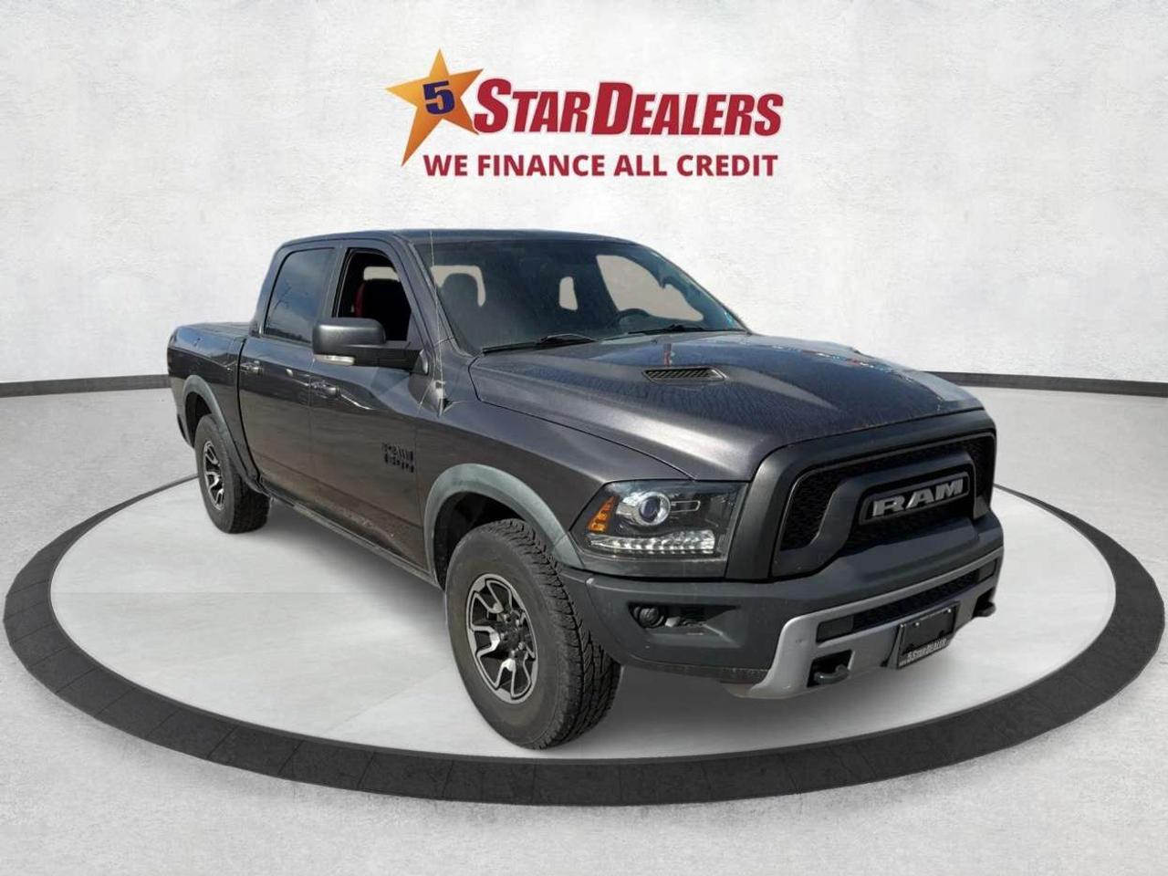 2016 RAM 1500 Rebel 4X4 CREW CAB V6 LEATHER WE FINANCE! Photo0