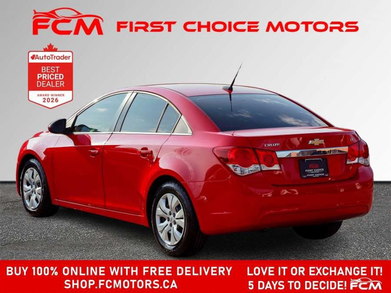 2014 Chevrolet Cruze LT   FULLY CERTIFIED WITH WARRANTY Photo