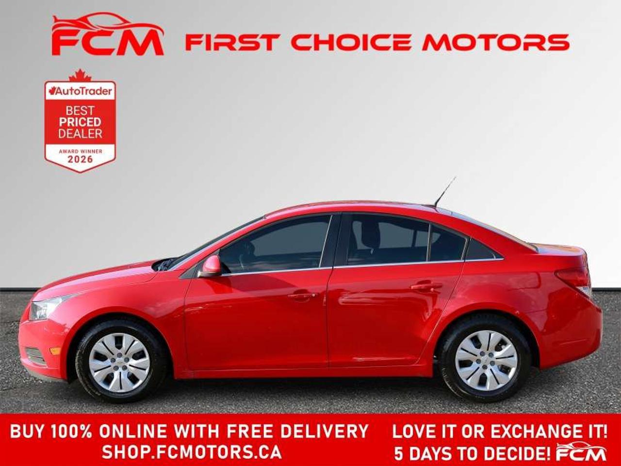 2014 Chevrolet Cruze LT   FULLY CERTIFIED WITH WARRANTY Photo