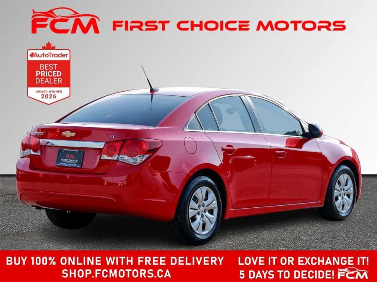 2014 Chevrolet Cruze LT   FULLY CERTIFIED WITH WARRANTY Photo