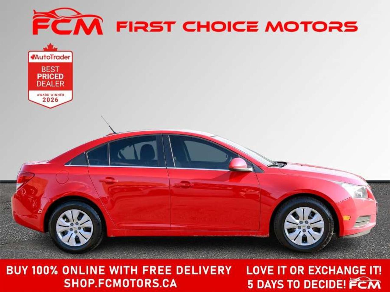 2014 Chevrolet Cruze LT   FULLY CERTIFIED WITH WARRANTY Photo