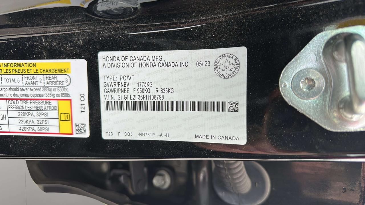 2023 Honda Civic EX Photo