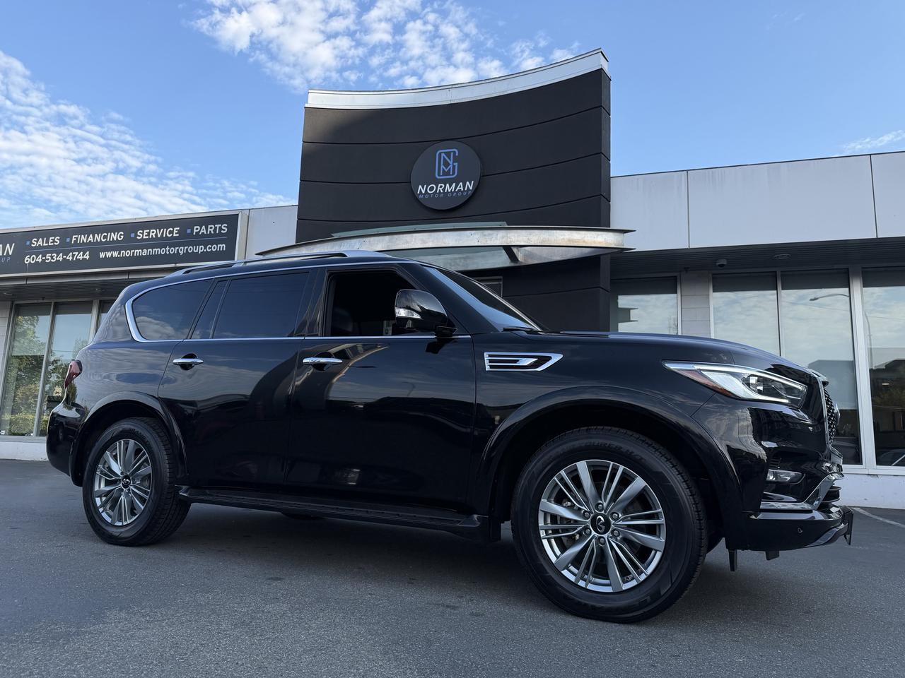 2024 Infiniti QX80 LUXE 5.6L V8 SUNROOF 360CAM NAV DVD ENT 7-PASSANGE - Photo #1