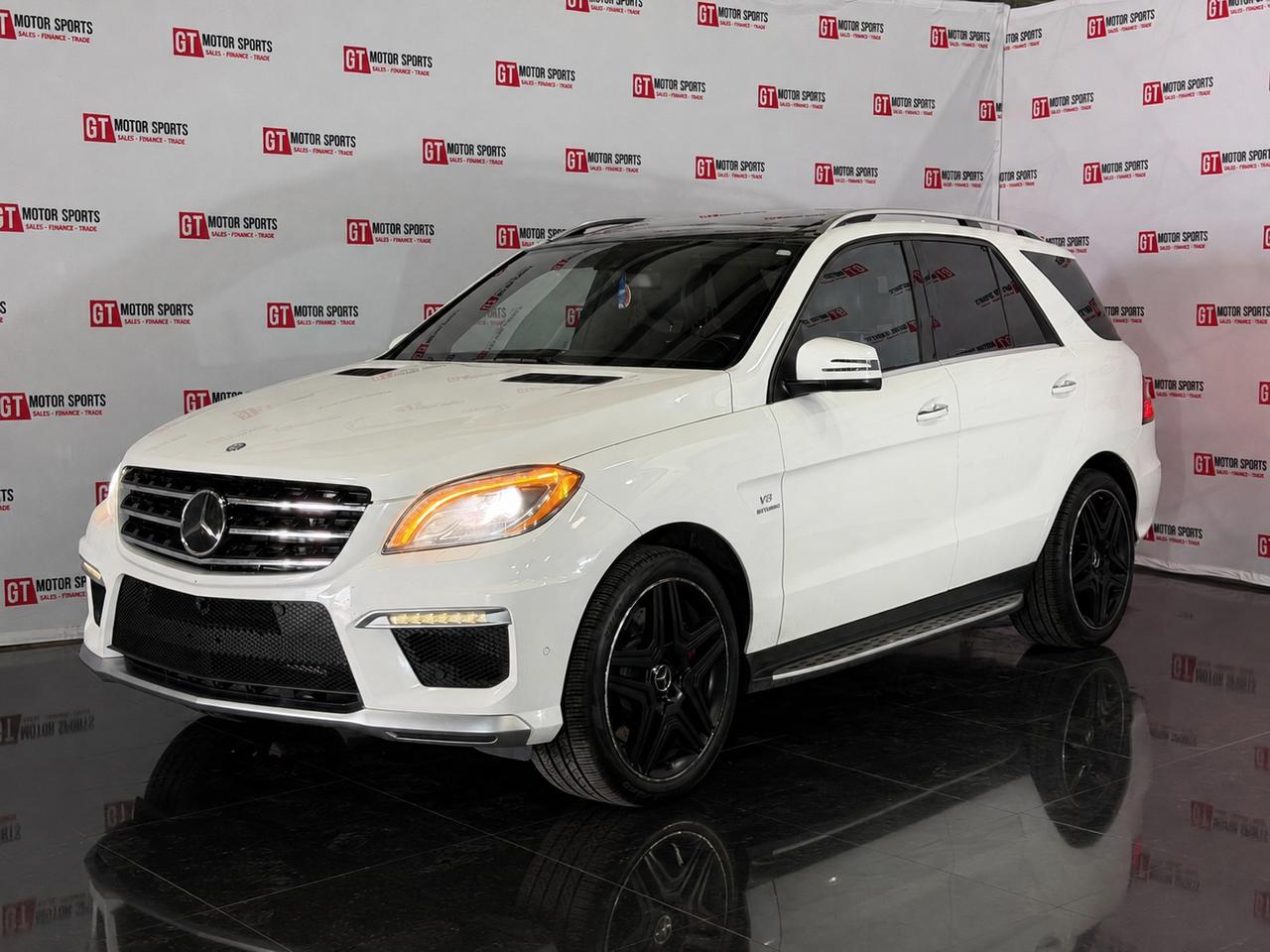 <p dir=ltr>2 YEAR UNLIMITED MILEAGE WARRANTY INCLUDED!!</p><p dir=ltr>For full details and coverage information regarding the included 2-year, unlimited-kilometer warranty, please visit us in-store.</p><p><strong>&nbsp;</strong></p><p dir=ltr>This 2015 Mercedes-Benz ML 63 AMG makes every drive feel like an occasion, blending bold presence with the kind of luxury that instantly makes you feel in control. It&rsquo;s the SUV for someone who wants comfort, confidence, and excitement every time they get behind the wheel.</p><ul><li dir=ltr aria-level=1><p dir=ltr role=presentation>All credit accepted: good, bad, new to Canada, bankruptcy, collections, repossessions, student/work visas</p></li><li dir=ltr aria-level=1><p dir=ltr role=presentation>In-house financing available (O.A.C.)</p></li><li dir=ltr aria-level=1><p dir=ltr role=presentation>Low bi-weekly payments & instant approvals</p></li><li dir=ltr aria-level=1><p dir=ltr role=presentation>Up to 6 months no payments (interest accrues)</p></li><li dir=ltr aria-level=1><p dir=ltr role=presentation>Credit consolidation, unemployment insurance, negative equity coverage</p></li><li dir=ltr aria-level=1><p dir=ltr role=presentation>Financing, APR & payments vary by personal credit (O.A.C.)</p></li></ul><p dir=ltr><strong>Open 7 days: </strong>Mon&ndash;Thu 10&ndash;7, Fri&ndash;Sat 10&ndash;6, Sun 10&ndash;3</p><p dir=ltr><strong>Location:</strong> 10-40 Hopewell Way NE, Calgary (behind Enterprise Car Rental)</p><p dir=ltr><strong>Contact:</strong> 403-402-2015 or www.gtmotorsports.ca</p><p dir=ltr>Full mechanical fitness assessment, Carfax & warranty included</p><p dir=ltr>AMVIC licensed dealer</p><p dir=ltr>Price based on vehicle only (Plus aftermarket, GST, and costs/charges associated with financing)</p><p>&nbsp;</p>