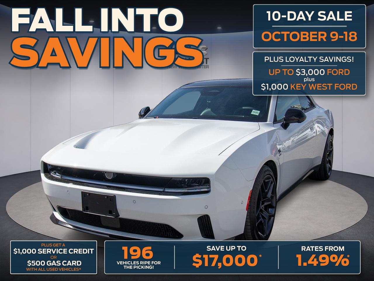 White 2024 Dodge Charger Daytona Coupe All-Wheel Drive Automatic