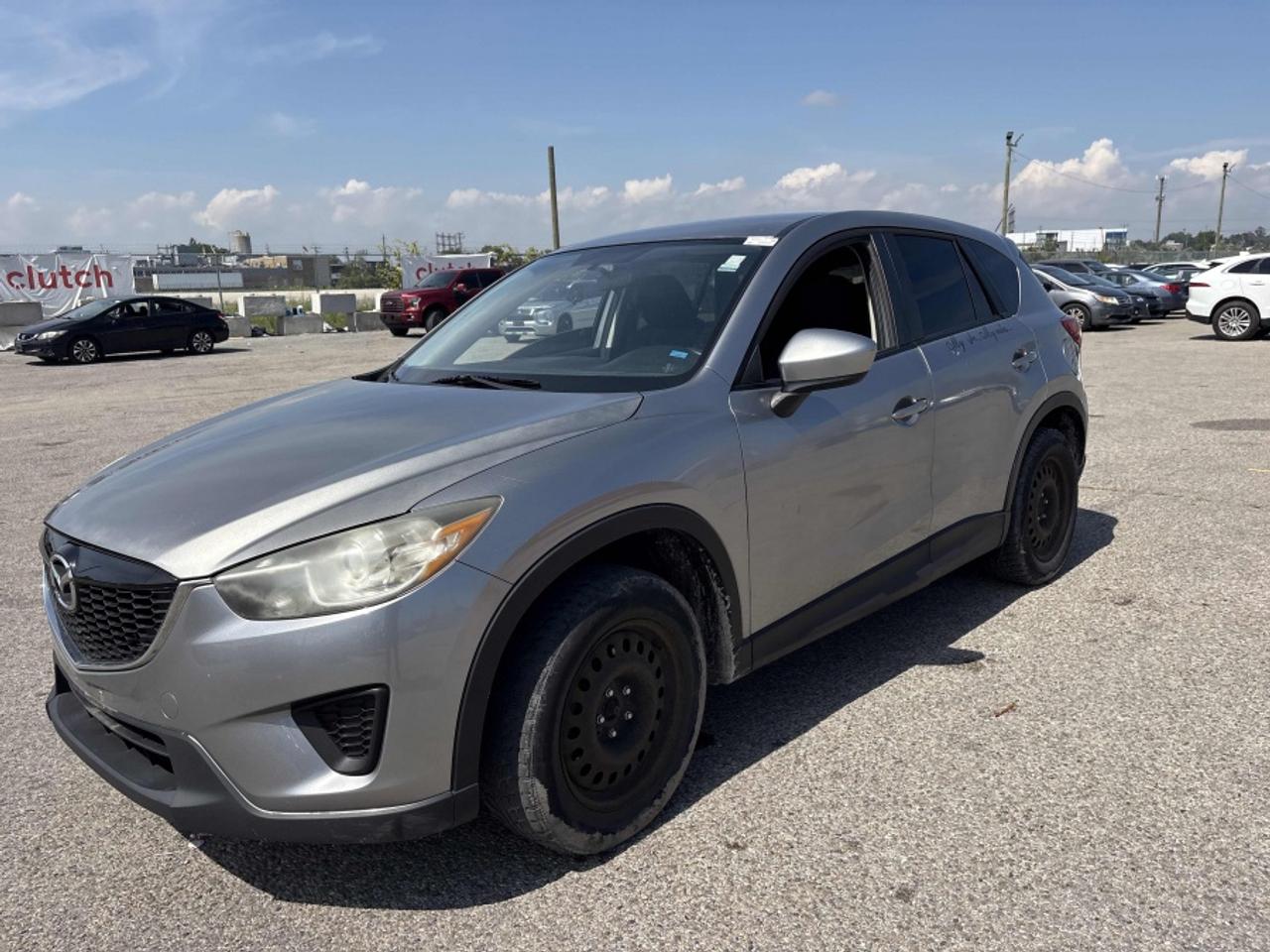 2013 MAZDA CX-5 GX SKYACTIV<br>FULLY CERTIFIED WITH WARRANTY<br><br>WAS $9490 | NOW $8990<br>227,000 KM | STK#10329<br><br>ABOUT THIS VEHICLE<br><br>This 2013 MAZDA CX-5 GX SKYACTIV is equipped with:<br><br>* Automatic Transmission<br>* Bluetooth<br>* Power Windows<br>* Power Locks<br>* Power Mirrors<br>* Air Conditioning<br><br>WHATS INCLUDED?<br><br>FULL SAFETY CERTIFICATION<br>Every vehicle at First Choice Motors is sold fully certified at no extra charge.<br><br>BRAND NEW BRAKES<br>Brand new brake rotors and pads are included with every vehicle purchase.<br><br>36-DAY WARRANTY<br>Every vehicle includes a 36-day warranty on all safety-related items.<br><br>EXTENDED WARRANTY AVAILABLE<br>Additional protection plans are available for up to 5 years.<br><br>FINANCING AVAILABLE<br><br>We work with a wide range of credit situations, including:<br><br>* Good Credit<br>* Bad Credit<br>* No Credit<br>* Students<br>* Newcomers to Canada<br><br>Financing available O.A.C.<br><br>SHOP YOUR WAY<br><br>* Shop In Person<br>* 100% Online Purchase Available<br>* FREE Delivery Across Ontario<br><br>WHY FIRST CHOICE MOTORS?<br><br>First Choice Motors specializes in affordable cars, SUVs and vans, with 300  vehicles in stock and a large selection priced between $5,000 and $15,000.<br><br>Our goal is simple: affordable vehicles, transparent pricing and an easy car-buying experience.<br><br>PRICE & FEES<br><br>Advertised price INCLUDES the $22 OMVIC transaction fee.<br><br>Additional Charges:<br><br>* 13% HST<br>* Licence Plates <br>* Ownership Registration<br><br>NO ADDITIONAL CERTIFICATION FEE.<br><br>No credit card payments can be accepted for vehicle purchases.<br>