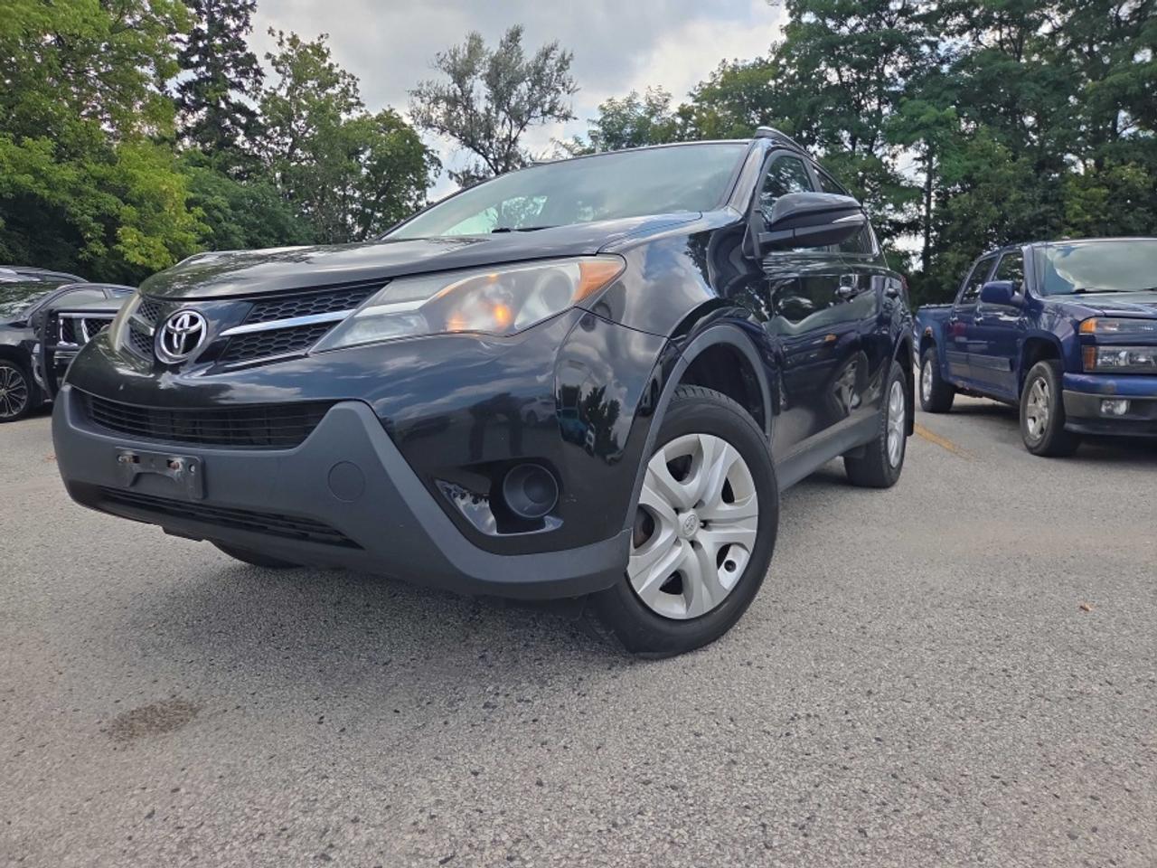 2015 TOYOTA RAV4 LE<br>FULLY CERTIFIED WITH WARRANTY<br><br>WAS $12990 | NOW $11990<br>221,000 KM | STK#10330<br><br>ABOUT THIS VEHICLE<br><br>This 2015 TOYOTA RAV4 LE is equipped with:<br><br>* Automatic Transmission<br>* Heated Seats<br>* Bluetooth<br>* Reverse Camera<br>* Power Windows<br>* Power Locks<br>* Power Mirrors<br>* Air Conditioning<br><br>WHATS INCLUDED?<br><br>FULL SAFETY CERTIFICATION<br>Every vehicle at First Choice Motors is sold fully certified at no extra charge.<br><br>BRAND NEW BRAKES<br>Brand new brake rotors and pads are included with every vehicle purchase.<br><br>36-DAY WARRANTY<br>Every vehicle includes a 36-day warranty on all safety-related items.<br><br>EXTENDED WARRANTY AVAILABLE<br>Additional protection plans are available for up to 5 years.<br><br>FINANCING AVAILABLE<br><br>We work with a wide range of credit situations, including:<br><br>* Good Credit<br>* Bad Credit<br>* No Credit<br>* Students<br>* Newcomers to Canada<br><br>Financing available O.A.C.<br><br>SHOP YOUR WAY<br><br>* Shop In Person<br>* 100% Online Purchase Available<br>* FREE Delivery Across Ontario<br><br>WHY FIRST CHOICE MOTORS?<br><br>First Choice Motors specializes in affordable cars, SUVs and vans, with 300  vehicles in stock and a large selection priced between $5,000 and $15,000.<br><br>Our goal is simple: affordable vehicles, transparent pricing and an easy car-buying experience.<br><br>PRICE & FEES<br><br>Advertised price INCLUDES the $22 OMVIC transaction fee.<br><br>Additional Charges:<br><br>* 13% HST<br>* Licence Plates <br>* Ownership Registration<br><br>NO ADDITIONAL CERTIFICATION FEE.<br><br>No credit card payments can be accepted for vehicle purchases.<br>