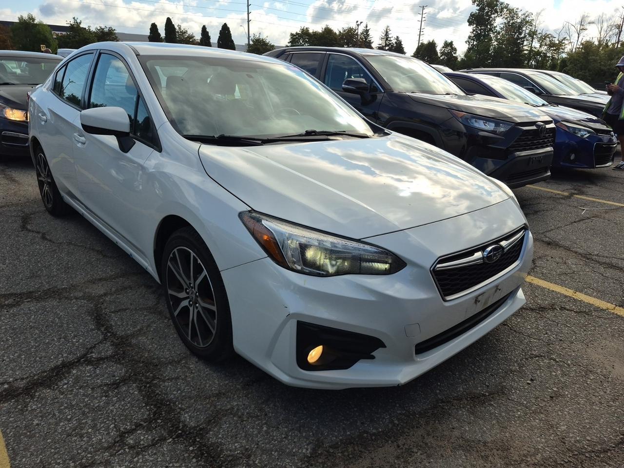 <p>&nbsp;ENJOY 6 MONTHS NO PAYMENT!!<br><br>SUBARU&nbsp; INSPECTION AVAILABLE UPON REQUEST!!<br>***CARFAX VERIFIED UPON REQUEST***<br>,</p><p>WHITE OVER BLACK INT&nbsp;<br><br>SUNROOF,&nbsp; BLIND SPOT MONITOR,HEATED SEATS, REAR, AIR CONDITIONING, CRUISE CTRL, CLIMATE CONTROL, TILT WHEEL, BACKUP CAMERA, BLUETOOTH, TRACTION CONTROL, AND MORE!<br><br><br>PRICE EXCLUDES ALL APPLICABLE TAXES AND LICENSING. ALL VEHICLES, UNLESS OTHERWISE SPECIFIED CAN BE CERTIFIED FOR AN ADDITIONAL COST OF $695. OTHERWISE AS PER REGULATIONS THE VEHICLE IS NOT CERTIFIED NOT DRIVABLE.<br><br><br>**PRICE ADVERTISED ONLINE HAS A $1500 FINANCE PURCHASING CREDIT, CASH PRICE MAY DIFFER. PLEASE CONTACT THE DEALER FOR MORE INFORMATION ON CASH PURCHASE. *DO NOT REFER TO CALCULATE MY PAYMENT TAB FOR CASH PURCHASE. **<br><br><br>***FINANCING AVAILABLE**DEFERRAL OPTION AVAILABLE UP TO 6 MONTHS (NO PAYMENTS FOR 6 MONTHS)**INTEREST NOT INCLUDED IN DEFERRAL & EXTRA SUBJECT TO O.A.C</p>