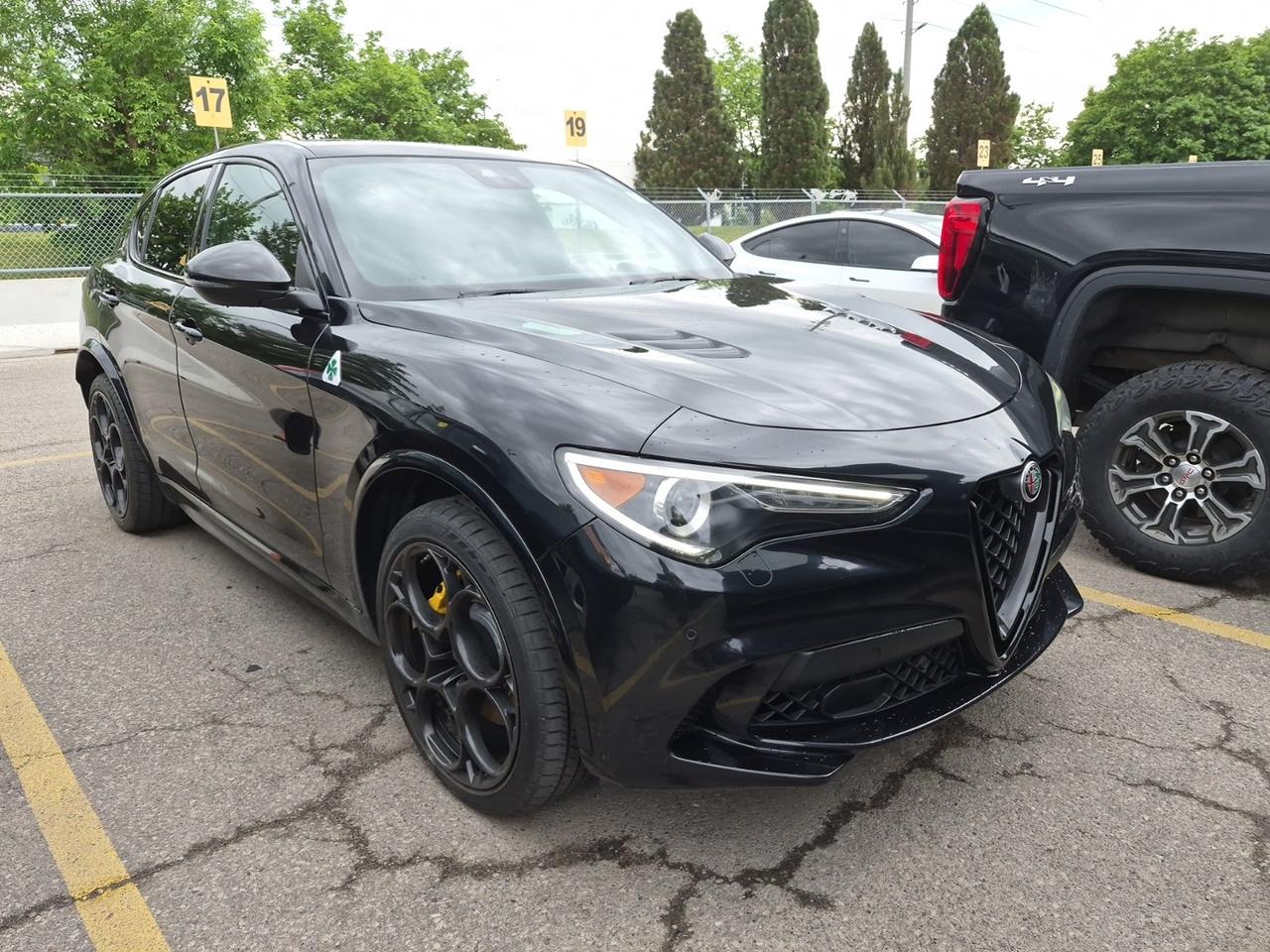 <p>&nbsp;ENJOY 6 MONTHS NO PAYMENT!!<br><br>ALFA ROMEO&nbsp; INSPECTION AVAILABLE UPON REQUEST!!<br>***CARFAX VERIFIED UPON REQUEST***<br>,</p><p>BLACK OVER BLACK LEATHER INT&nbsp;<br><br>CARBON FIBER PACKAGE,PANORAMIC SUNROOF, NAVIGATION, BLIND SPOT MONITOR,HEATED SEATS, REAR, AIR CONDITIONING, CRUISE CTRL, CLIMATE CONTROL, TILT WHEEL, BACKUP CAMERA, BLUETOOTH, TRACTION CONTROL, AND MORE!<br><br><br>PRICE EXCLUDES ALL APPLICABLE TAXES AND LICENSING. ALL VEHICLES, UNLESS OTHERWISE SPECIFIED CAN BE CERTIFIED FOR AN ADDITIONAL COST OF $695. OTHERWISE AS PER REGULATIONS THE VEHICLE IS NOT CERTIFIED NOT DRIVABLE.<br><br><br>**PRICE ADVERTISED ONLINE HAS A $1500 FINANCE PURCHASING CREDIT, CASH PRICE MAY DIFFER. PLEASE CONTACT THE DEALER FOR MORE INFORMATION ON CASH PURCHASE. *DO NOT REFER TO CALCULATE MY PAYMENT TAB FOR CASH PURCHASE. **<br><br><br>***FINANCING AVAILABLE**DEFERRAL OPTION AVAILABLE UP TO 6 MONTHS (NO PAYMENTS FOR 6 MONTHS)**INTEREST NOT INCLUDED IN DEFERRAL & EXTRA SUBJECT TO O.A.C</p>