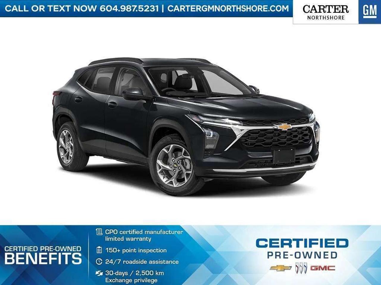Used 2025 Chevrolet Trax LT/ADAPTIVE CRUISE CONTROL/CHEVY SAFETY ASSIST for sale in North Vancouver, BC