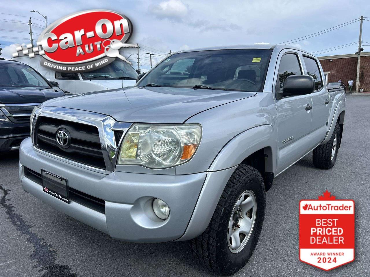 **ODOMETER IS IN MILES** *VEHICLE SOLD AS IS NOT CERTIFIED!*TRD OFF ROAD DOUBLE CAB W/ V6 ENGINE!! Automatic w/ Tonneau cover, tow package, 5-foot box w/ bedliner, bed mounted 400w AC outlet, keyless entry, power locks, power mirrors, power windows, cruise control, AM/FM/CD player and more!!We are selling this vehicle un-certified and you will need to take it to your mechanic to get it certified. We are required to add this disclaimer, this vehicle is sold unfit. This vehicle is not safetied and is not represented as being in road worthy condition, mechanically sound or maintained at any guaranteed level of quality. It may not be fit for a means of transportation and may require substantial repairs at my expense. We however feel its a great vehicle for the price. Please come and see it and decide for yourself. Financing and 30 day money back guarantee not applicable to vehicles sold As Is.