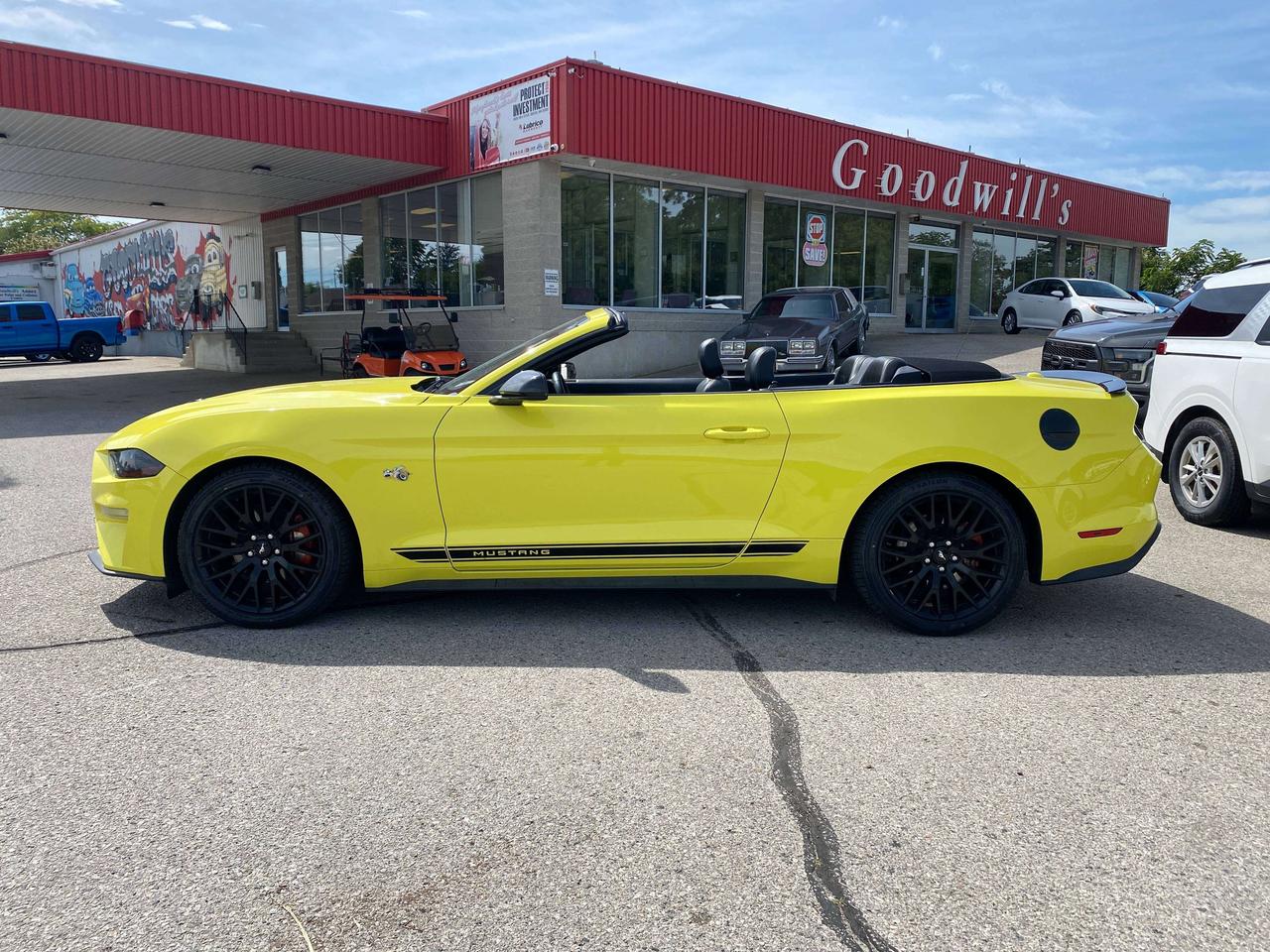2021 Ford Mustang PREMIUM, CLEAN CARFAX, BACK UP CAM, LEATHER! - Photo #5