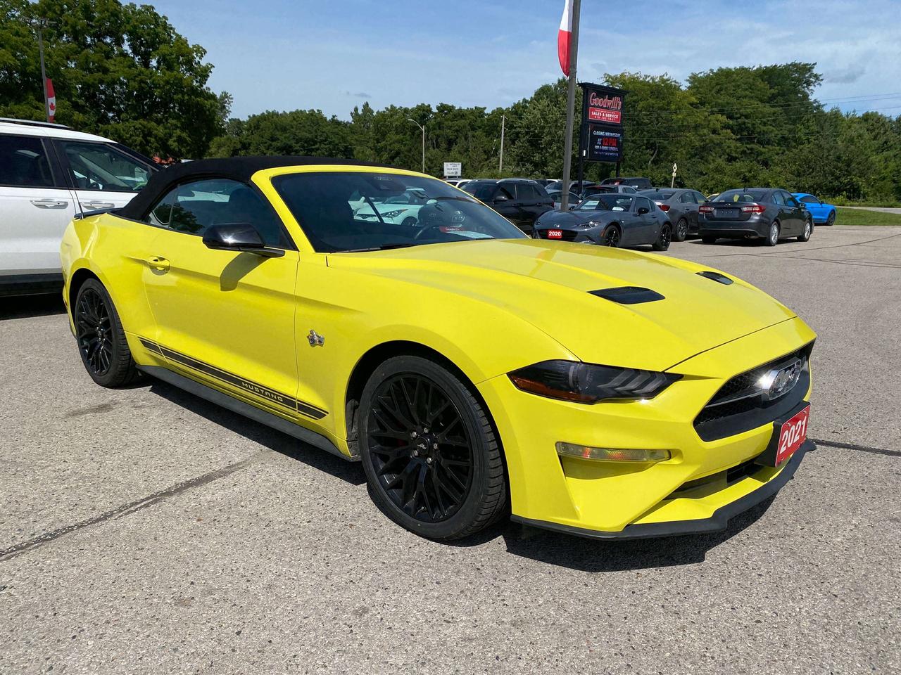 2021 Ford Mustang PREMIUM, CLEAN CARFAX, BACK UP CAM, LEATHER! - Photo #18