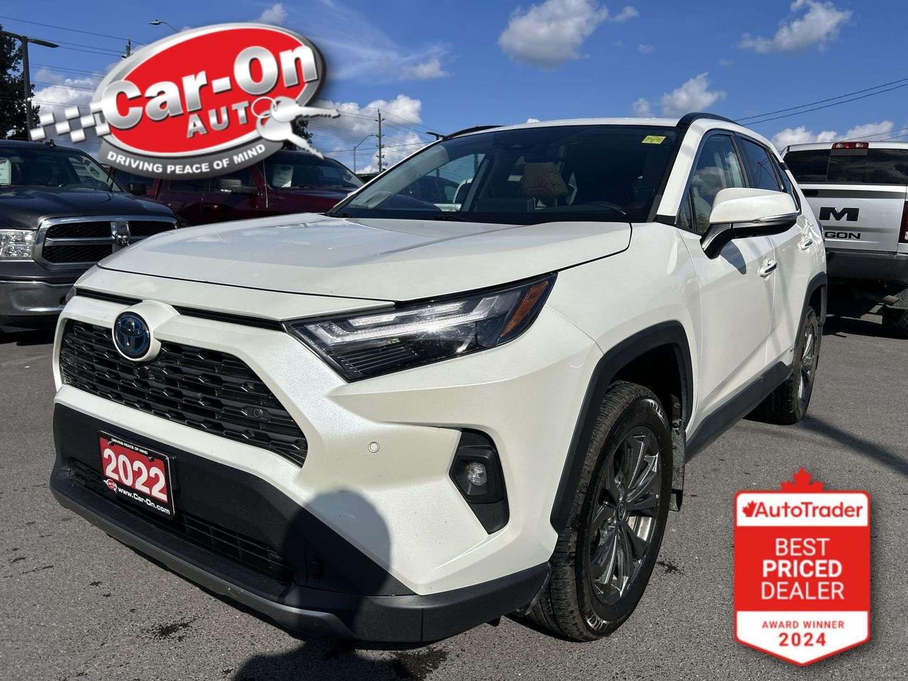 Used 2022 Toyota RAV4 HYBRID LIMITED AWD | LEATHER | SUNROOF | 360 CAM for sale in Ottawa, ON
