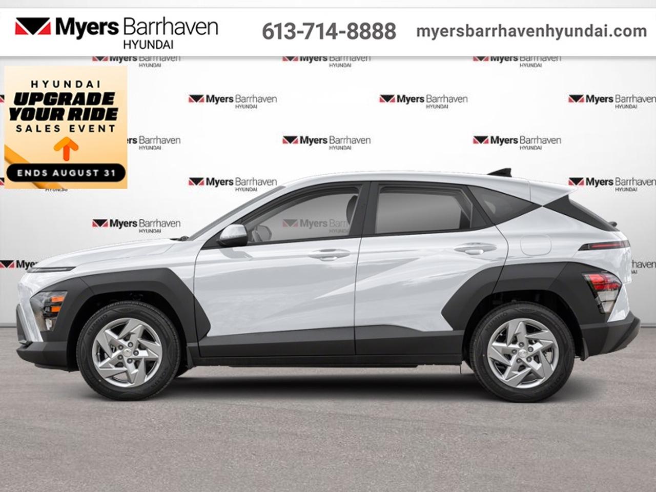Thanks for looking. This multi-purpose 2027 Hyundai Kona Essential is for sale now. This Atlas White SUV has an Automatic transmission and is powered by a 147HP 2.0L 4 Cylinder Engine. <br> <br> Our Konas trim level is Essential.<br><br> <br/><br> o~o
