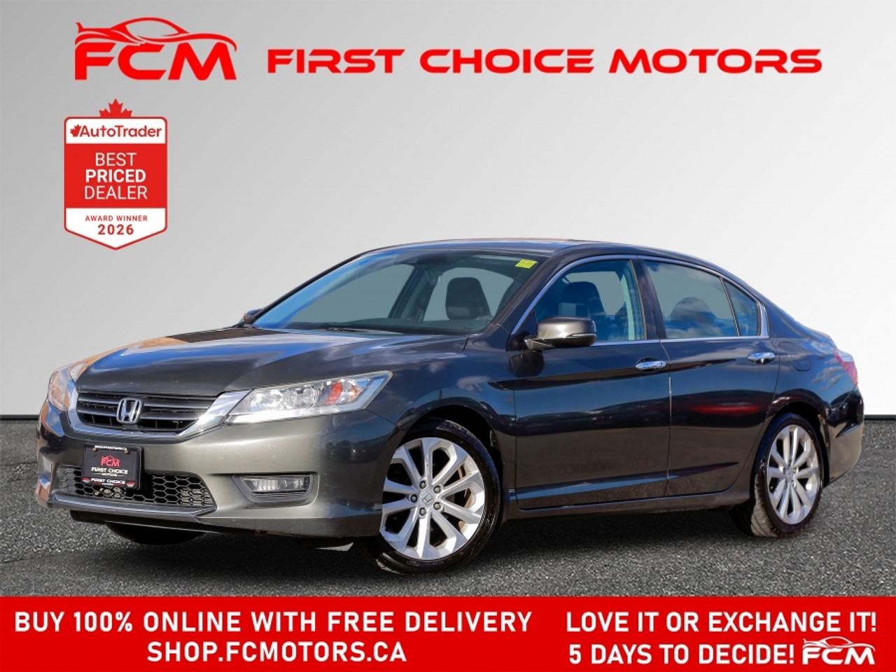 Used 2015 Honda Accord TOURING | FULLY CERTIFIED WITH WARRANTY for sale in North York, ON