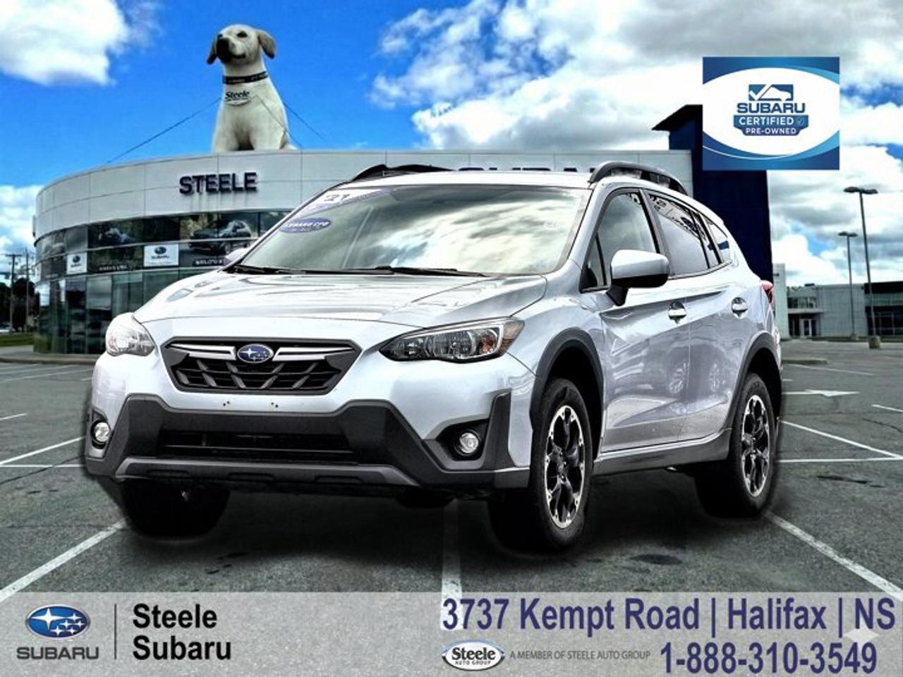 2021 Subaru Crosstrek Touring | Symmetrical AWD | Manual Transmission | Heated Front Seats | Apple CarPlay & Android AutoTheres something uniquely enjoyable about a manual Subaru on Nova Scotia roads, whether youre taking the scenic route through Hants County or crossing the MacKay Bridge on your daily commute. This Crosstrek Touring was traded in in great condition and offers the increasingly rare combination of Subaru AWD confidence and a manual transmission.The Crosstrek Touring strikes an excellent balance between comfort, capability, and value. Powered by a 2.0-litre SUBARU BOXER engine paired with a 6-speed manual transmission, it delivers an engaging driving experience thats becoming harder to find in todays market. Subaru Symmetrical Full-Time AWD provides year-round confidence through changing Maritime weather, while the elevated ride height, comfortable cabin, and versatile cargo area make it equally suited to daily commuting or weekend adventures. As a well-cared-for trade-in, this Crosstrek offers practical transportation, proven Subaru reliability, and the added enjoyment of shifting for yourself.Performance & Safety* 2.0L SUBARU BOXER 4-cylinder engine* 6-speed manual transmission* Subaru Symmetrical Full-Time AWD* EyeSight Driver Assist Technology* Adaptive Cruise Control* Pre-Collision Braking System* Lane Departure Warning* Lane Keep Assist* Vehicle Dynamics Control* Traction Control System* Anti-lock Braking System* Rear Vision CameraComfort & Tech* Heated front seats* Premium cloth upholstery* 6.5-inch touchscreen infotainment system* Apple CarPlay & Android Auto* Bluetooth connectivity* Automatic climate control* Heated exterior mirrors* Keyless entry* USB ports* Steering wheel audio controlsContact Steele Subaru in Halifax to schedule a test drive and experience this Crosstrek Touring for yourself. For drivers looking for a practical AWD vehicle with the added engagement of a manual transmission, its a rare opportunity that doesnt come along often.MVI ONLYThis vehicle is part of our MVI Only Used Cars inventory --- an affordable option for buyers who dont mind a little elbow grease. Like a fixer-upper home, these vehicles might need some TLC after purchase, but theyve all been fully inspected and come with a valid 2-year Nova Scotia Motor Vehicle Inspection (MVI). A copy of the inspection report and a list of any recommended or required work will be provided. We also include a Carfax Vehicle History Report for full transparency. These vehicles are priced for immediate sale and offer a great opportunity for the right buyer to get on the road at a budget-friendly price.Disclaimer: While every effort has been made to identify and disclose known or visible issues during our inspection process, additional repairs may be required. Symptoms such as warning lights, abnormal noises (including squeaks, rattles, or whines), or performance concerns may require further diagnosis. Please note that sealed components such as engines, transmissions, and clutches are not dismantled or internally inspected. It is the sole responsibility of the purchaser to address any repairs or maintenance needs beyond those required to meet the standards of a valid Nova Scotia Motor Vehicle Inspection (MVI). We also recommend that purchasers obtain an independent inspection of the vehicle prior to purchase.