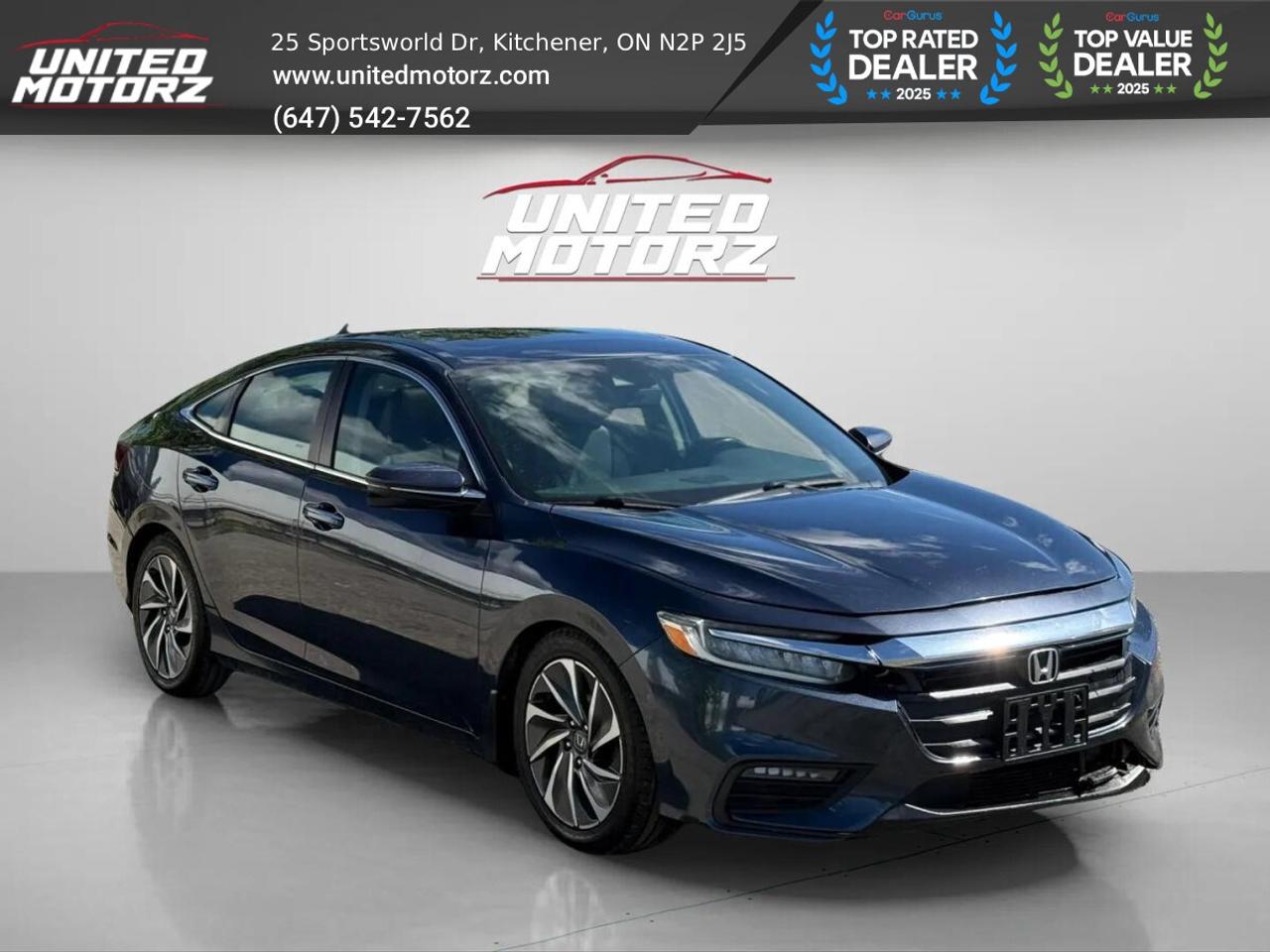 2019 Honda Insight Touring CVT HYBRID FWD 1.5L~CERTIFIED~ Photo