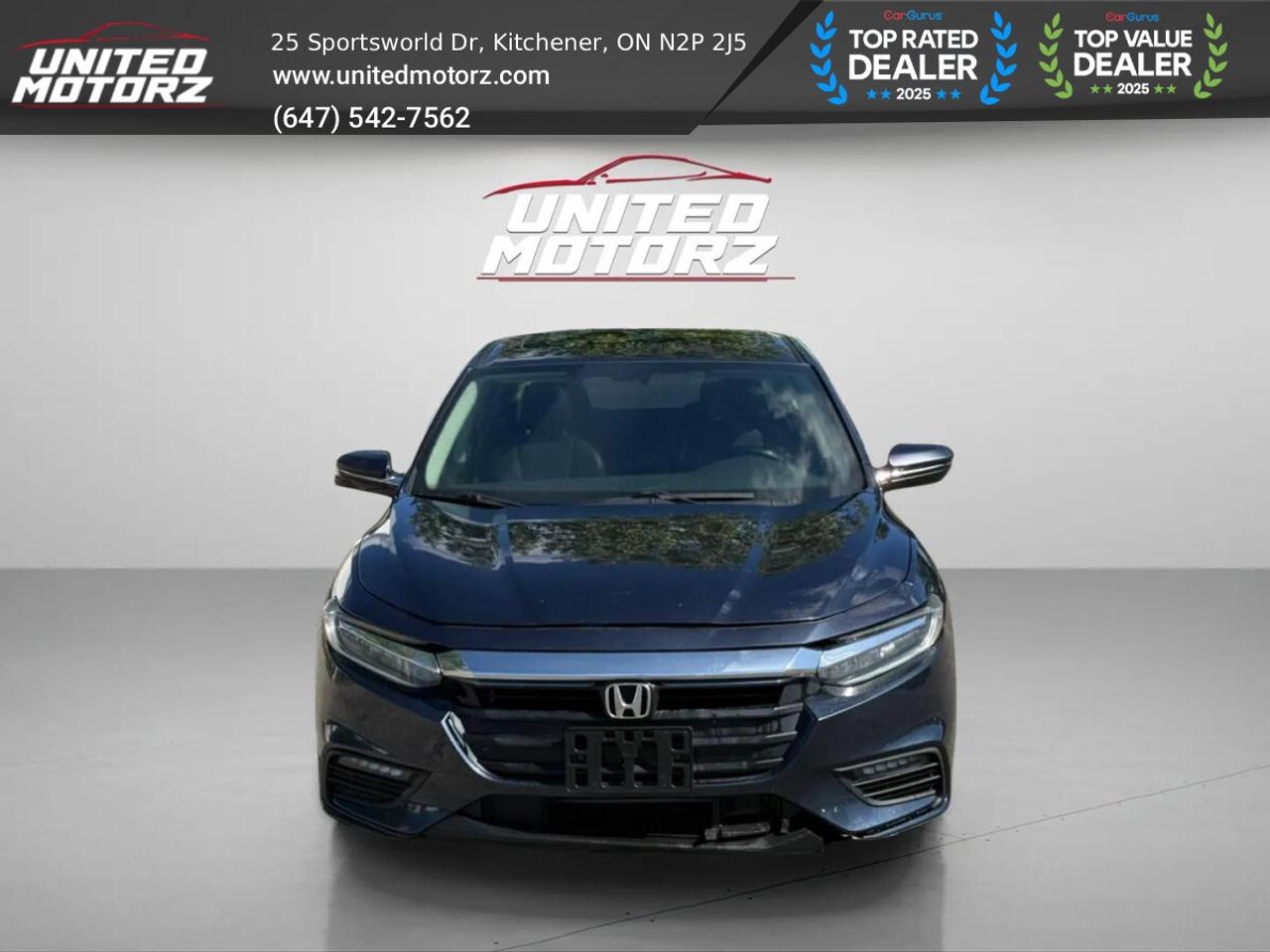 2019 Honda Insight Touring CVT HYBRID FWD 1.5L~CERTIFIED~ Photo