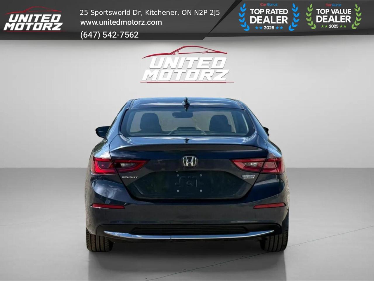 2019 Honda Insight Touring CVT HYBRID FWD 1.5L~CERTIFIED~ Photo