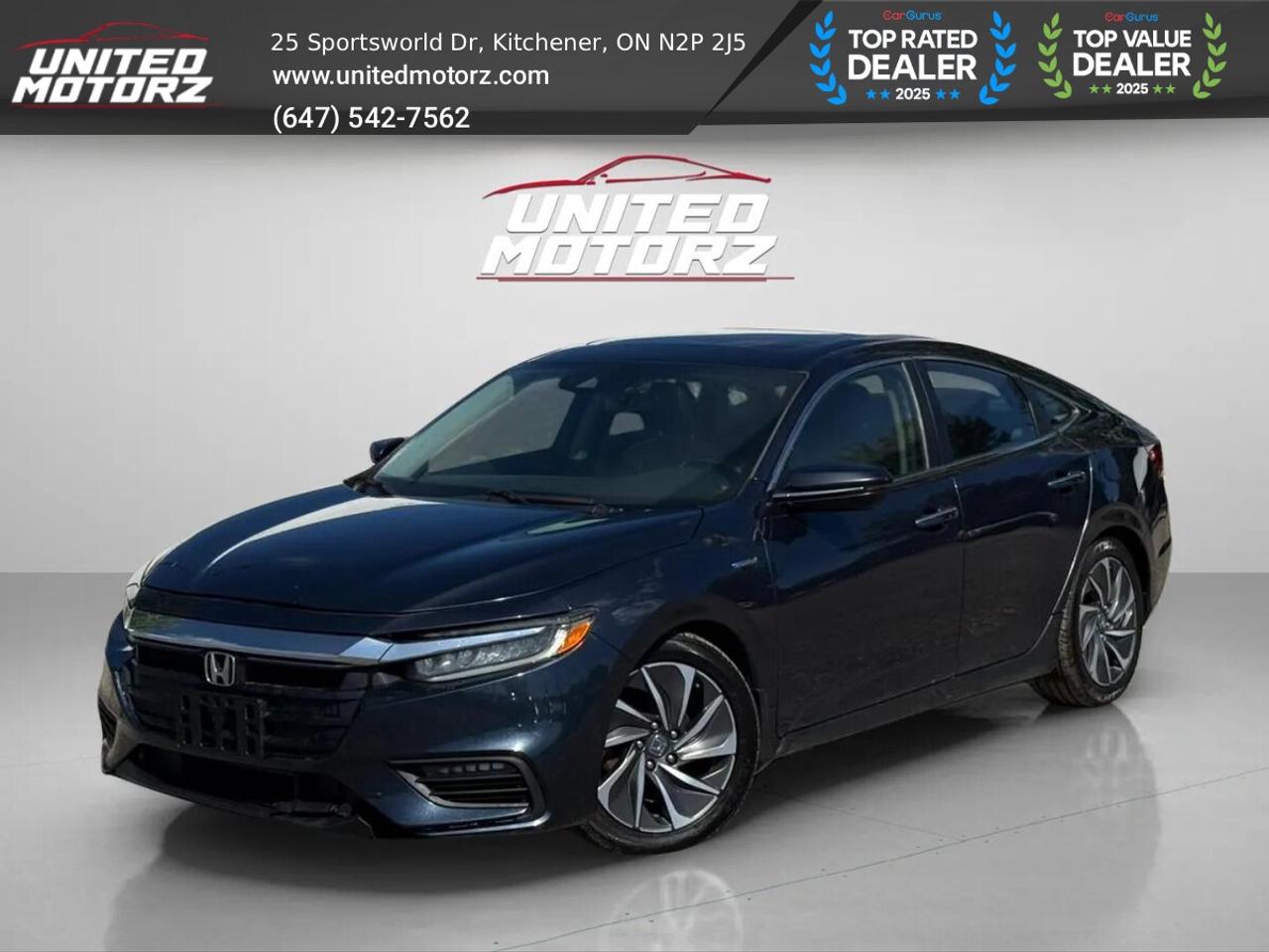2019 Honda Insight Touring CVT HYBRID FWD 1.5L~CERTIFIED~ Photo5