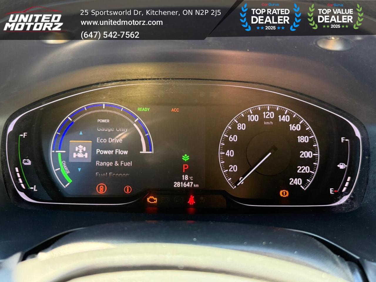 2019 Honda Insight Touring CVT HYBRID FWD 1.5L~CERTIFIED~ Photo