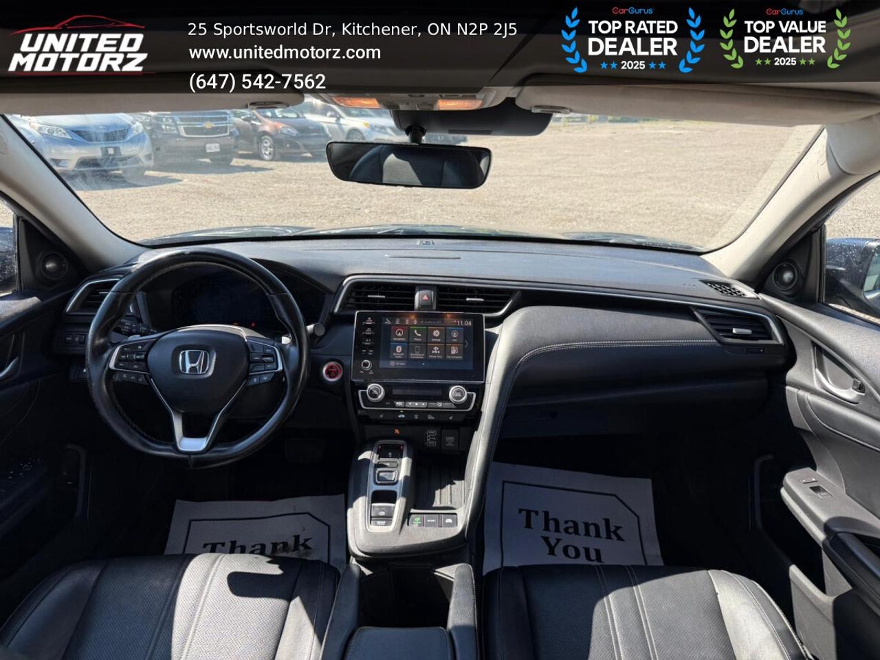 2019 Honda Insight Touring CVT HYBRID FWD 1.5L~CERTIFIED~ Photo