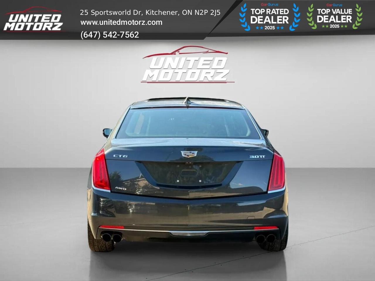 2016 Cadillac CT6 Turbo Premium Luxury AWD 3.0L 6cyl~CE Photo