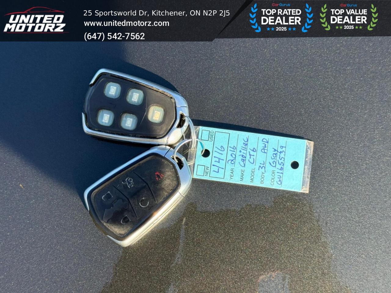 2016 Cadillac CT6 Turbo Premium Luxury AWD 3.0L 6cyl~CE Photo