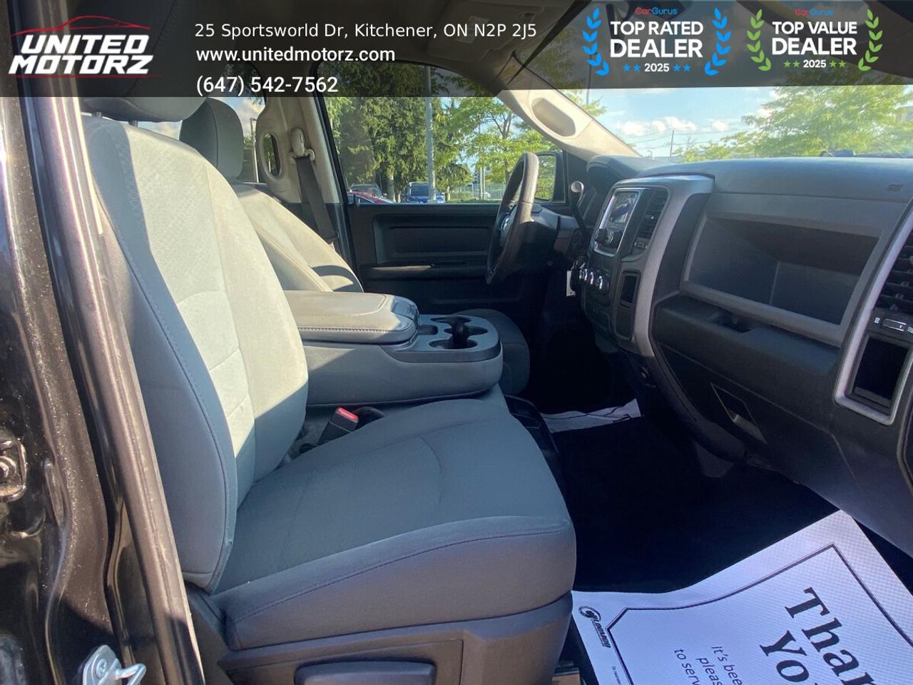 2017 RAM 1500 HEMI 5.7L CREW CAB 140.5" 4WD V8~CERTIFIED~ Photo
