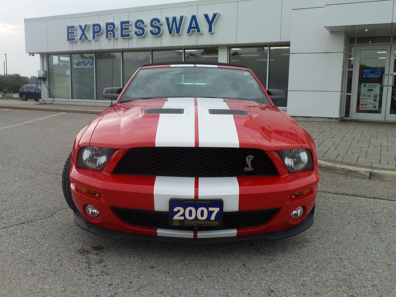 2007 Ford Mustang GT500! 500-HP, SUPERCHARGED! CONVERTIBLE! LOCAL! Photo