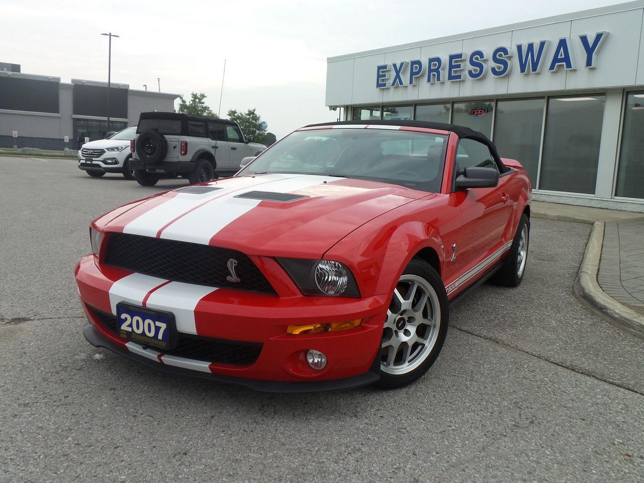 2007 Ford Mustang GT500! 500-HP, SUPERCHARGED! CONVERTIBLE! LOCAL! Photo