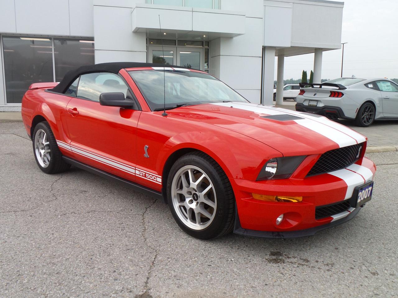 2007 Ford Mustang GT500! 500-HP, SUPERCHARGED! CONVERTIBLE! LOCAL! Photo