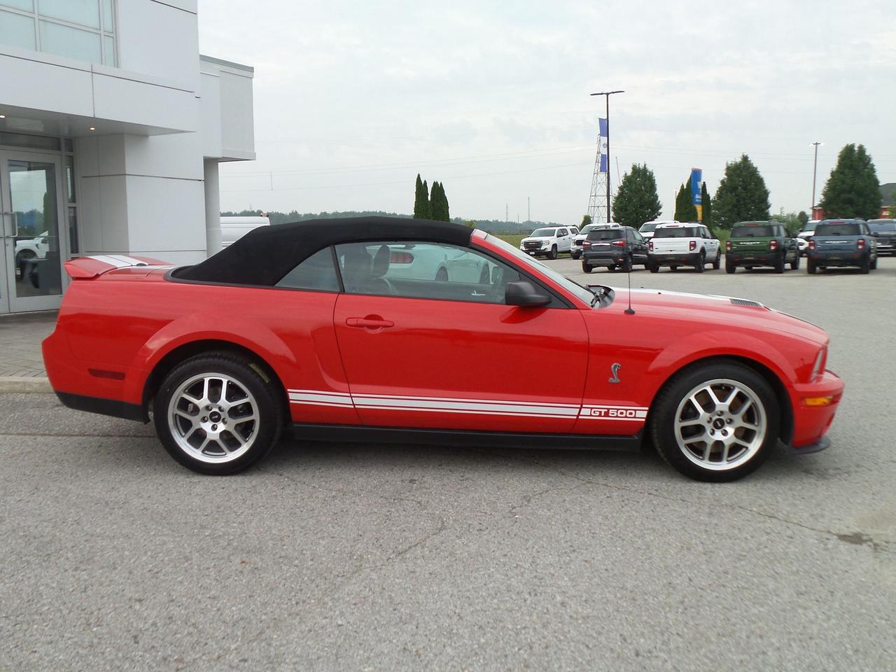 2007 Ford Mustang GT500! 500-HP, SUPERCHARGED! CONVERTIBLE! LOCAL! Photo