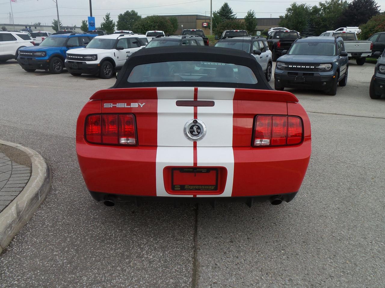 2007 Ford Mustang GT500! 500-HP, SUPERCHARGED! CONVERTIBLE! LOCAL! Photo