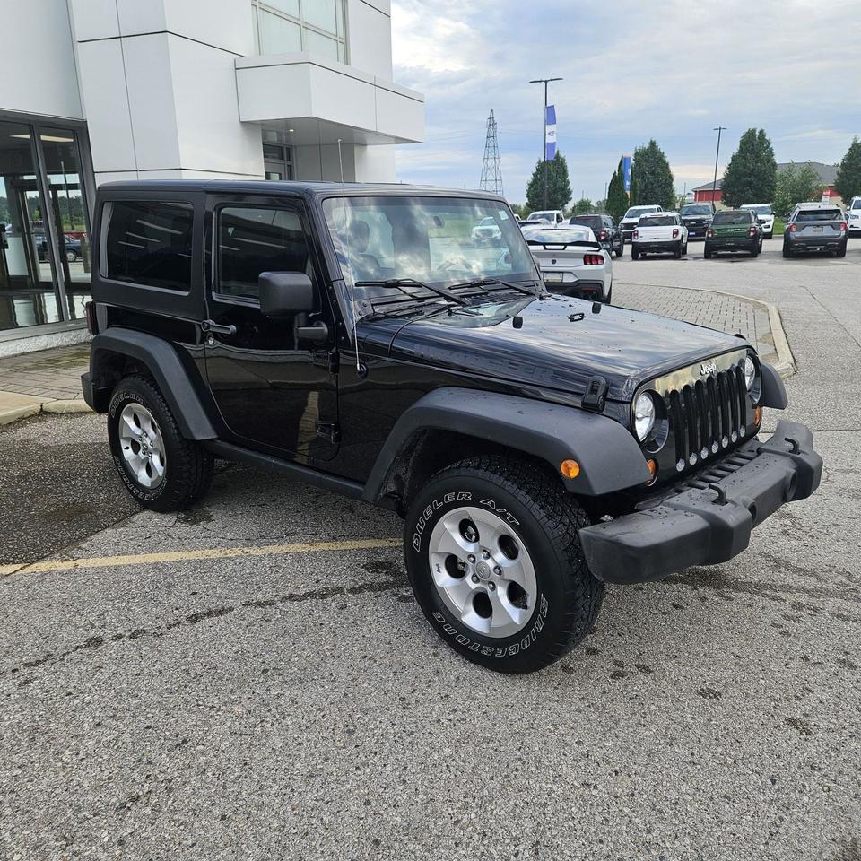 2012 Jeep Wrangler SPORT, 3.6L, V6 ENGINE, MANUAL, A/C, AS TRADED! Photo2