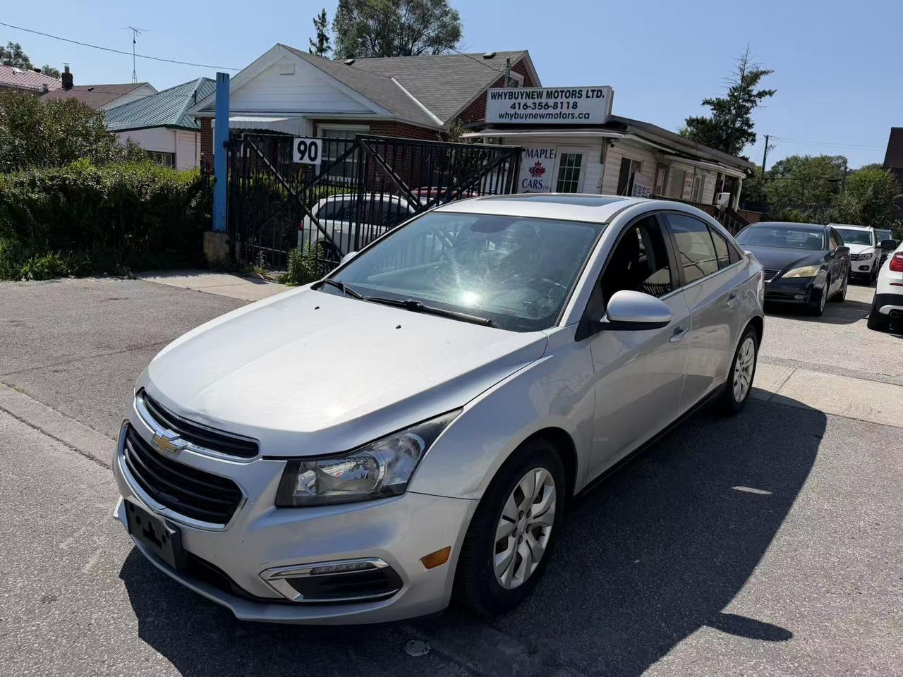 <p>LT WITH SUNROOF! AUTO! POWER WINDOWS! POWER LOCKS! CUIRSE CONTROL!</p><p>ICE COLD A/C! SUNROOF! PREMIUM SPEAKERS! AND MUCH MORE! LOCAL ONTARIO</p><p>CAR WITH CLEAN TITLE! ALL DEALER SERVICED! DRIVE SUPER NICE AND SMOOTH!</p><p>AS IS SALE! CERTIFIABLE AT $599 EXTRA! APPOINTMENT NEEDED DUE TO TWO OFF</p><p>SITE PARKING STORAGE LOTS!</p><p>WHYBUYNEW MOTORS LTD</p><p>90 WINTER AVE, SCARBOROUGH,ON, M1K 4M3</p><p>416-356-8118&nbsp; &nbsp; 647-348-5885</p><p>WHYBUYNEW2010@HOTMAIL.COM</p><p>WHYBUYNEWMOTORS.CA</p>
