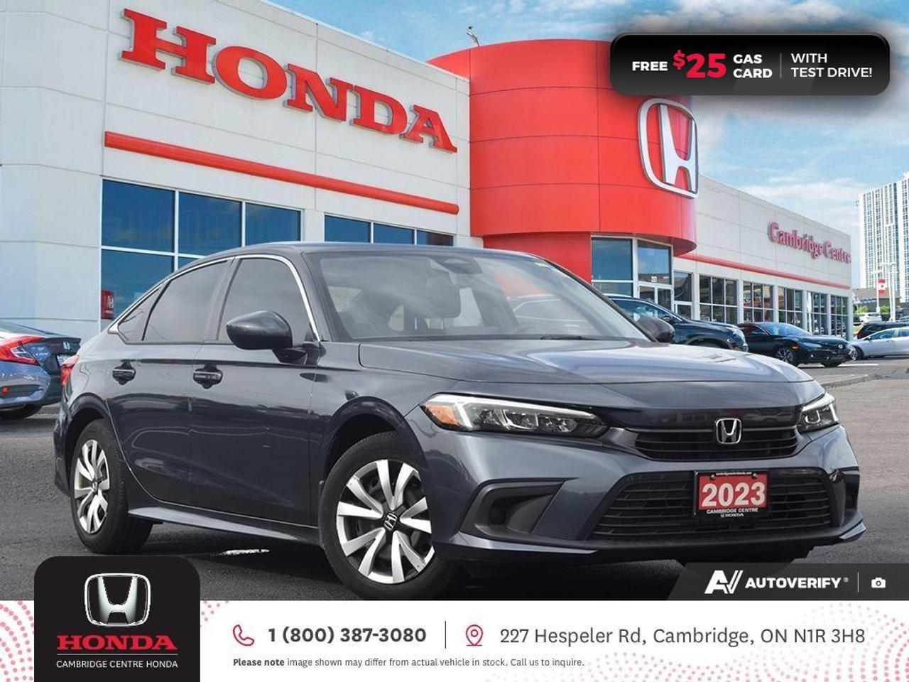 2023 Honda Civic LX HONDA SENSING TECHNOLOGIES | REARVIEW CAMERA | APPLE CARPLAY™/ANDROID AUTO™ Photo0