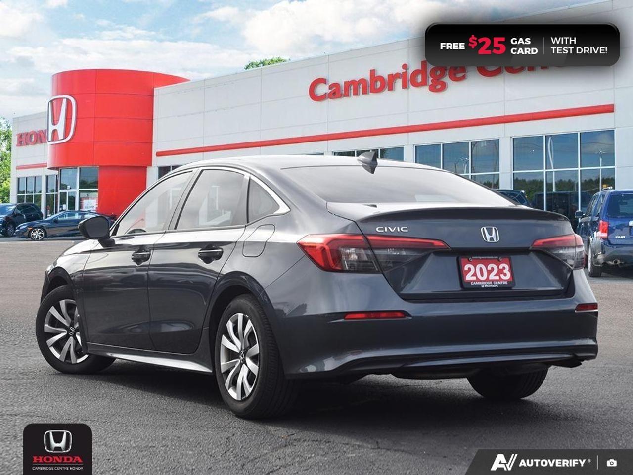 2023 Honda Civic LX HONDA SENSING TECHNOLOGIES | REARVIEW CAMERA | APPLE CARPLAY™/ANDROID AUTO™ Photo