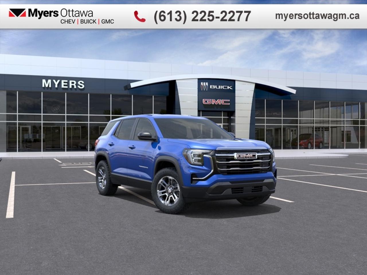 The 2027 GMC Terrain is designed to adapt to your lifestyle, offering a spacious and flexible interior that provides a serene escape from the hustle and bustle of the day.<br> <br>The 2027 GMC Terrain presents a dignified and assertive exterior, characterized by its tall, athletic proportions, striking LED signatures, and a refined yet rugged profile. The interior cabin serves as a tech-forward sanctuary, featuring premium materials and an intuitive layout designed to prioritize the comfort of both the driver and their guests. Perfectly balancing a bold, adventurous spirit with the upscale amenities of a premium lounge, this SUV delivers a prestigious and dependable ownership experience that stands out in any setting.<br> <br>This Rapids Metallic SUV has an Automatic transmission and is powered by a 175HP 1.5L 4 Cylinder Engine.<br><br> <br>To apply right now for financing use this link: <a href=https://creditonline.dealertrack.ca/Web/Default.aspx?Token=b35bf617-8dfe-4a3a-b6ae-b4e858efb71d&Lang=en target=_blank>https://creditonline.dealertrack.ca/Web/Default.aspx?Token=b35bf617-8dfe-4a3a-b6ae-b4e858efb71d&Lang=en</a><br> <br/><br><br> Come by and check out our fleet of 30+ used cars and trucks and 170+ new cars and trucks for sale in Ottawa.  o~o