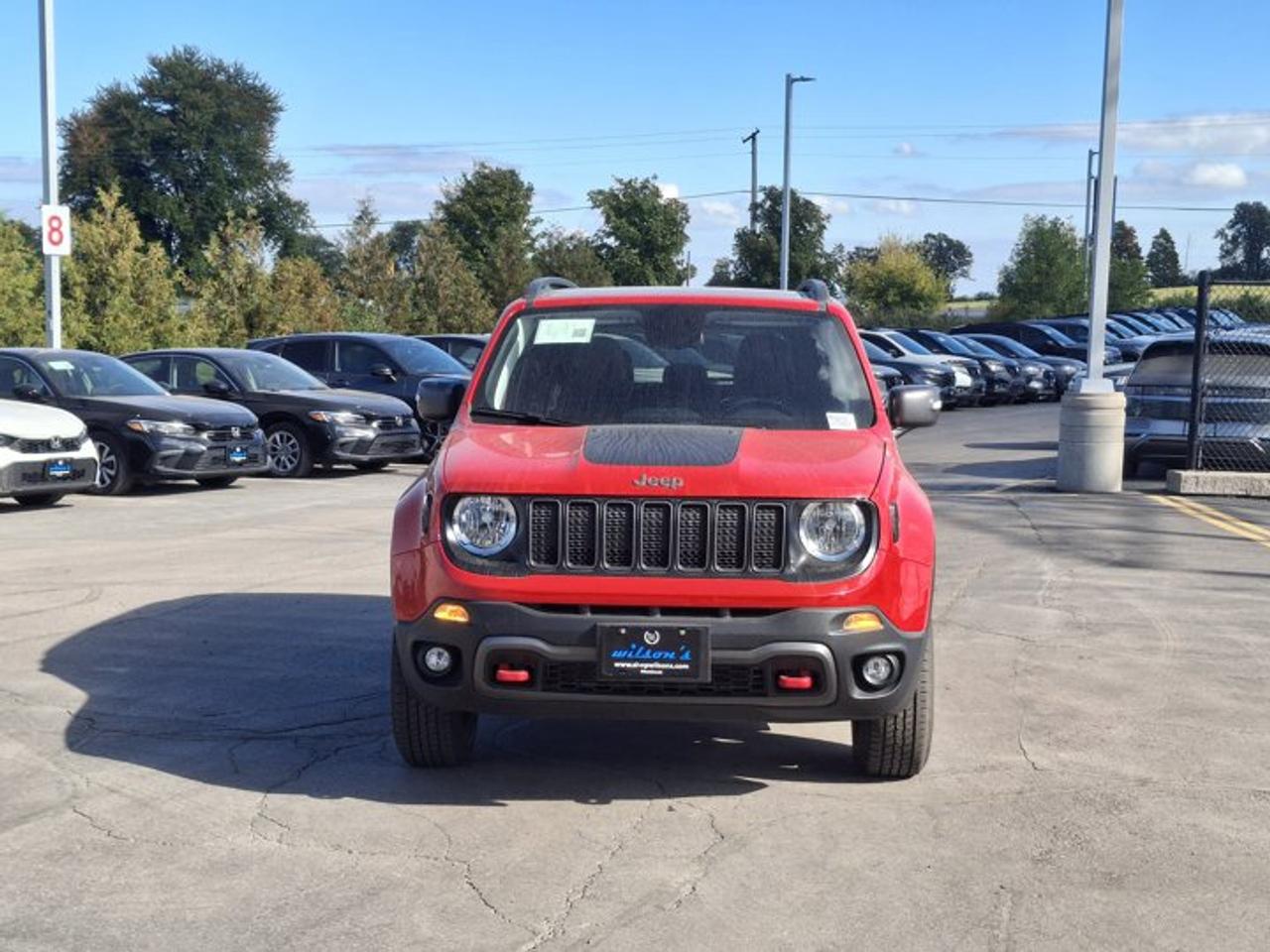 2021 Jeep Renegade Trailhawk 4WD | Pano Sunroof | Kenwood Audio | Trailer Group | Carplay + Android Auto | Heated Seats Photo